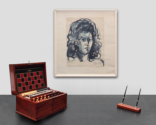 Зверев Анатолий Тимофеевич. Женский портрет